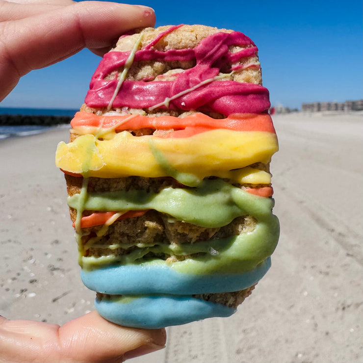 The PRIDE Frosted Animal Cracker Cookie Bar