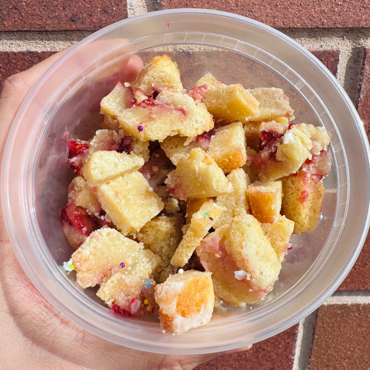 The strawberry POP Chunk Pint