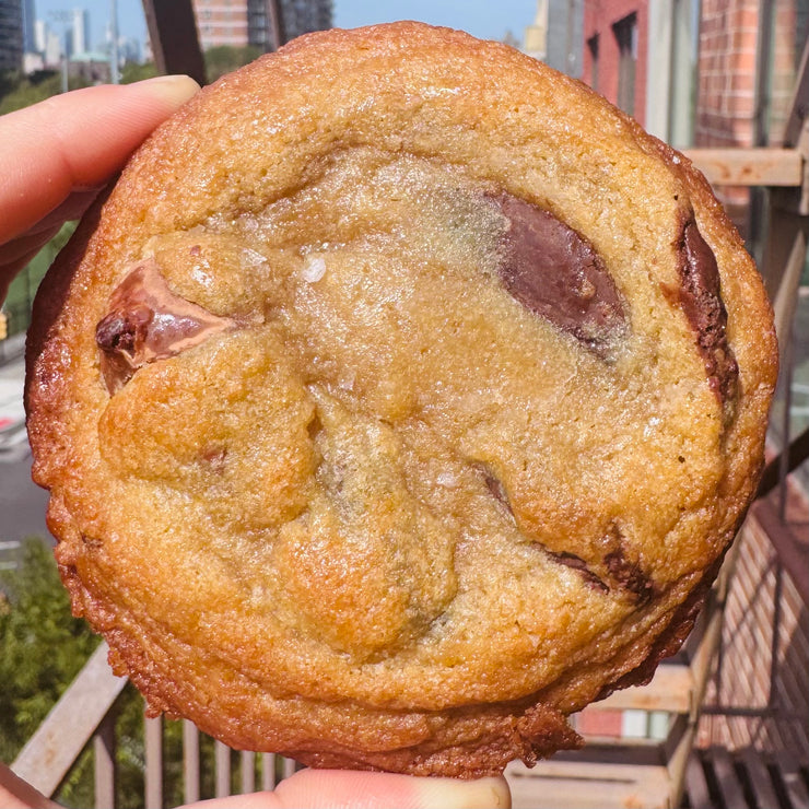 Half Baked Chocolate Chip Cookie