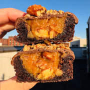 The Mixed Nut Pecan Pie Brownie Bar