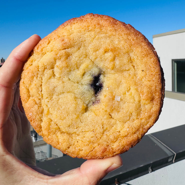 Honey Blueberry Corn Cookie