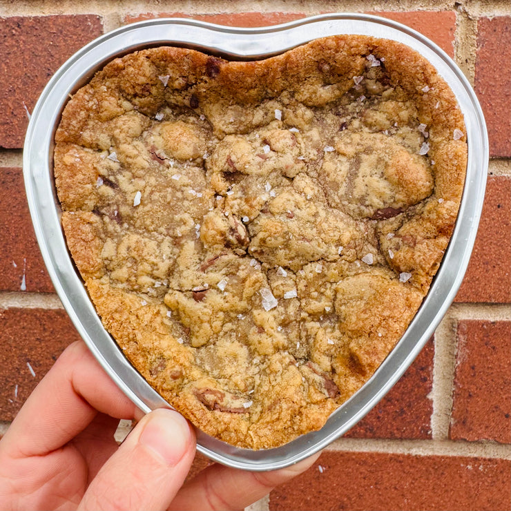 Heart Cookie Cake